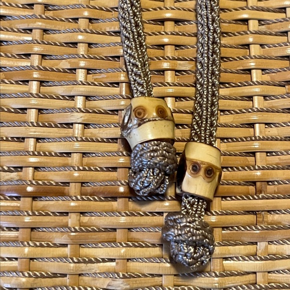 The SAK Wicker Drawstring Box Basket Bag - Picture 5 of 10